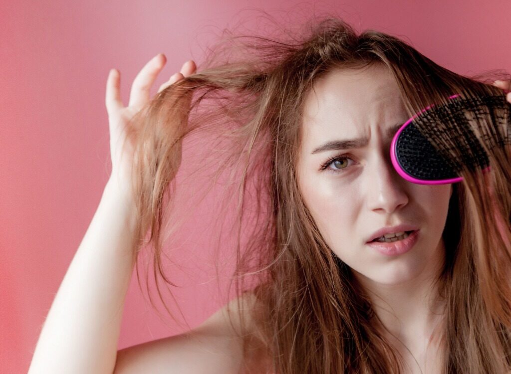 przetłuszczające się włosy